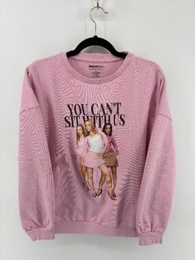 Mean Girls Pink Graphic Sweatshirt